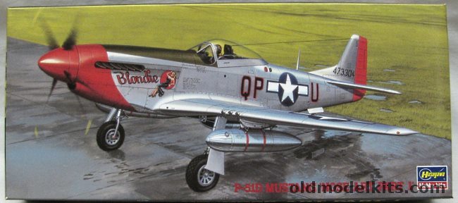 Hasegawa 1/72 TWO North American P-51D Mustang Nose Art Part I, SP120 plastic model kit